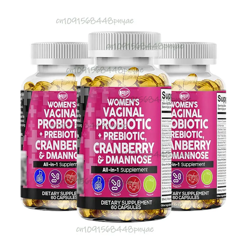 Probiotic 60 Billion - 60 Capsules Female Probiotics+prebiotics 20 Billion