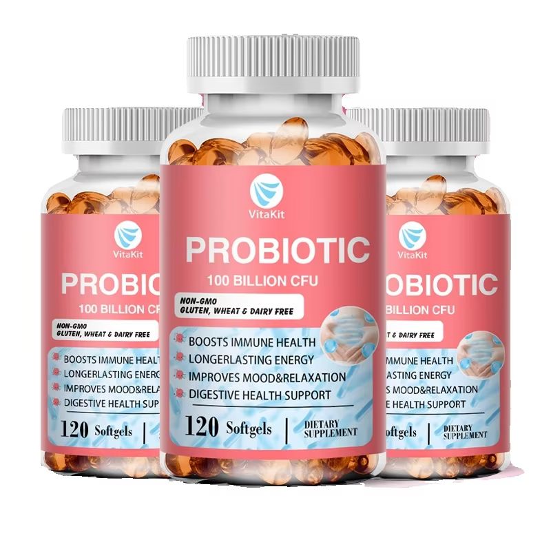 Probiotic 60 Billion - Probiotics Capsules Organic Supplement Intestinal Balance
