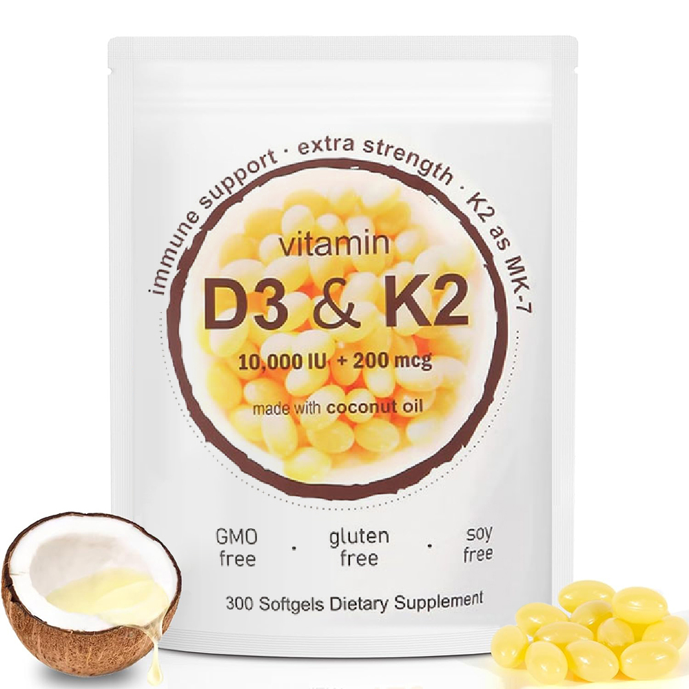 Vitamin D3 K2 Drop - Vitamin D3 10,000 IU + K2