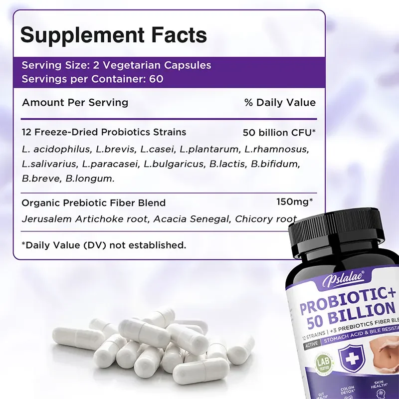 Probiotic 50 Billion - Probiot - Probiotic 60 Billion recension och pris
