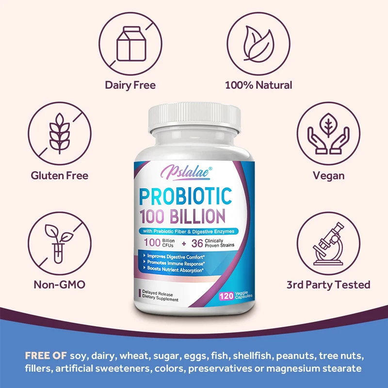 Probiotics 100 Billion - Suppo - Probiotic 60 Billion recension och pris