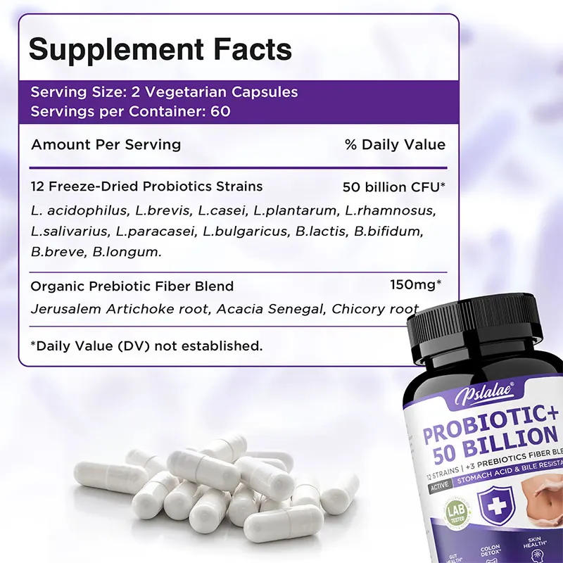 Probiotic 50 Billion - Repleni - Probiotic 60 Billion recension och pris