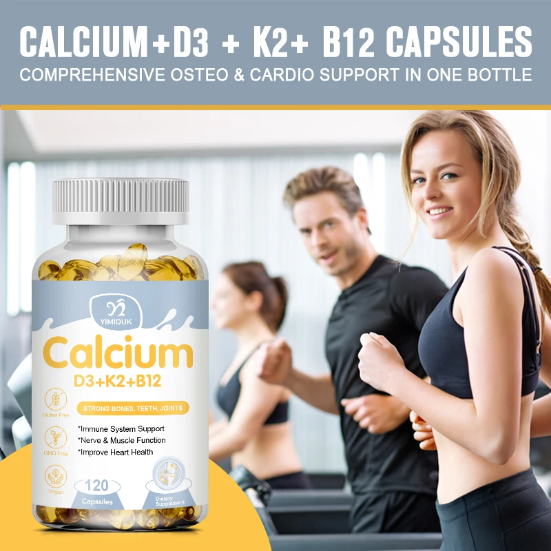 YIMIDUK Premium Calcium D3 K2  - Vitamin D3 K2 Drop recension och pris