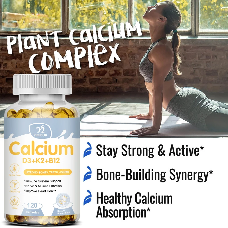 YIMIDUK Premium Calcium D3 K2  - Vitamin D3 K2 Drop recension och pris
