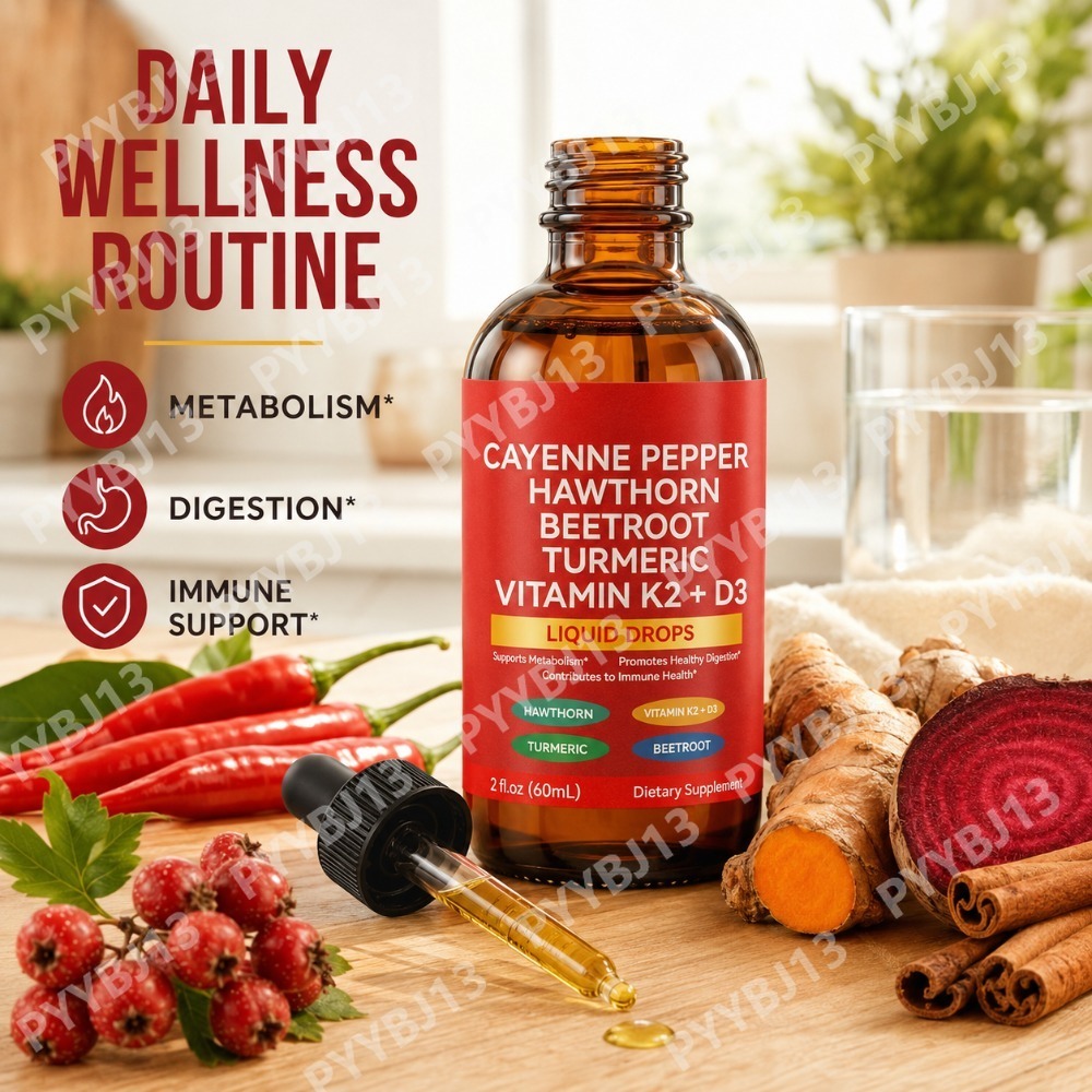 Pepper Drops 60ml Supports Met - Vitamin D3 K2 Drop recension och pris