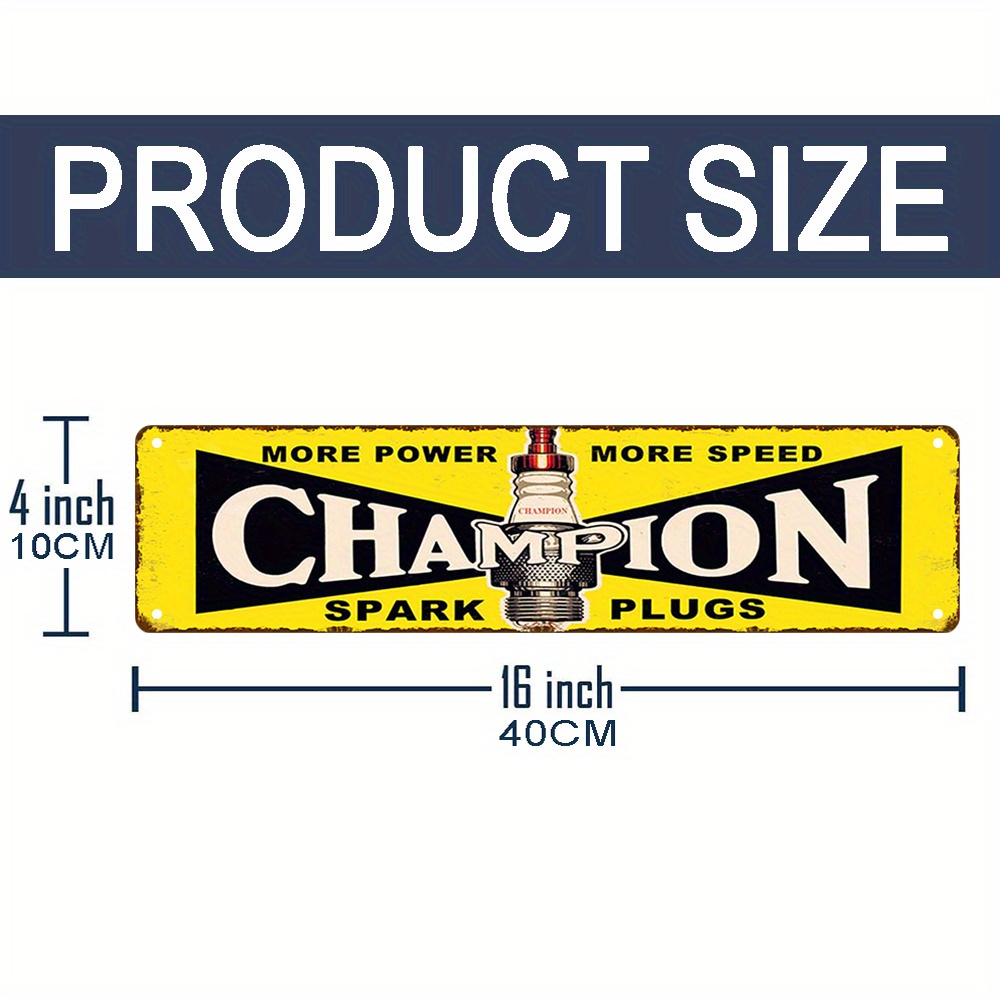 Vintage Champion Spark Plugs M - Victor Racket Jetspeed recension och pris