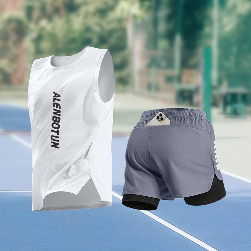 Men Running Sports Set Summer  - Fitness & Nutrition Lab Zapopan recension och pris