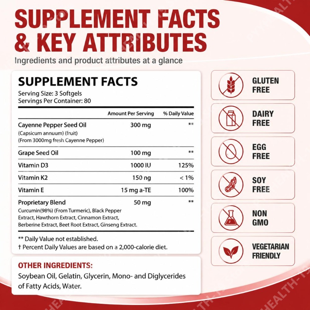 Acentiallabs Cayenne Pepper So - Vitamin D3 K2 Drop recension och pris