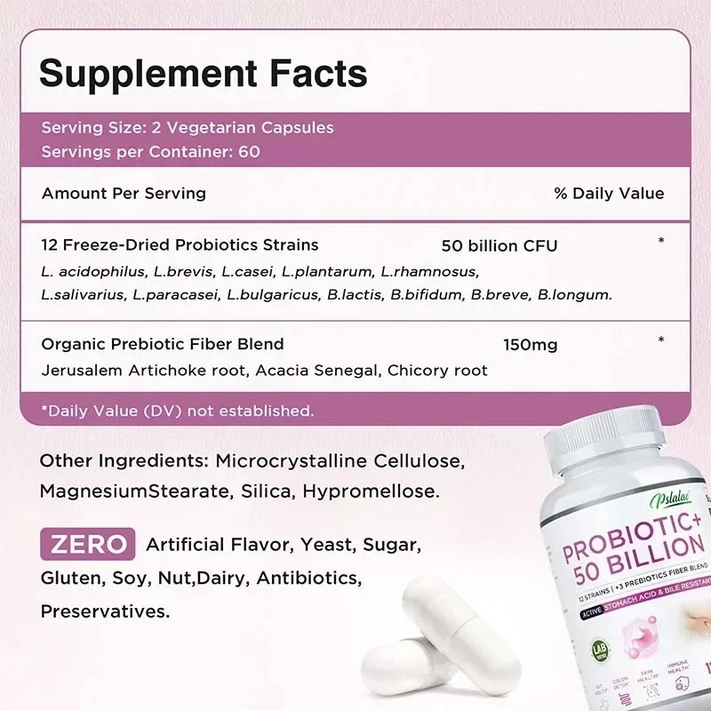 Probiotics 50 Billion - Promot - Probiotic 60 Billion recension och pris