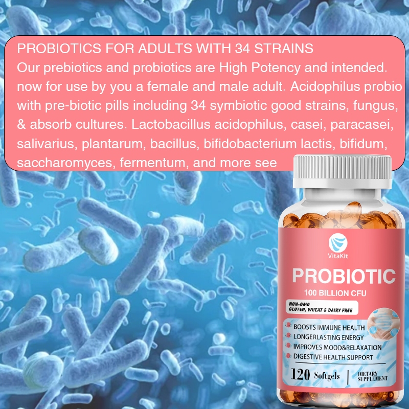 Probiotics Capsules Organic Su - Probiotic 60 Billion recension och pris