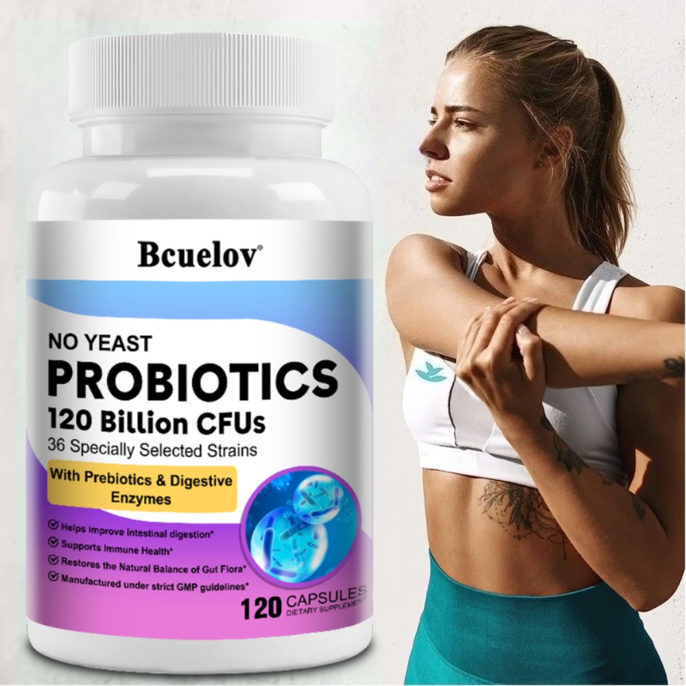 Organic Enzymes Probiotic Caps - Probiotic 60 Billion recension och pris