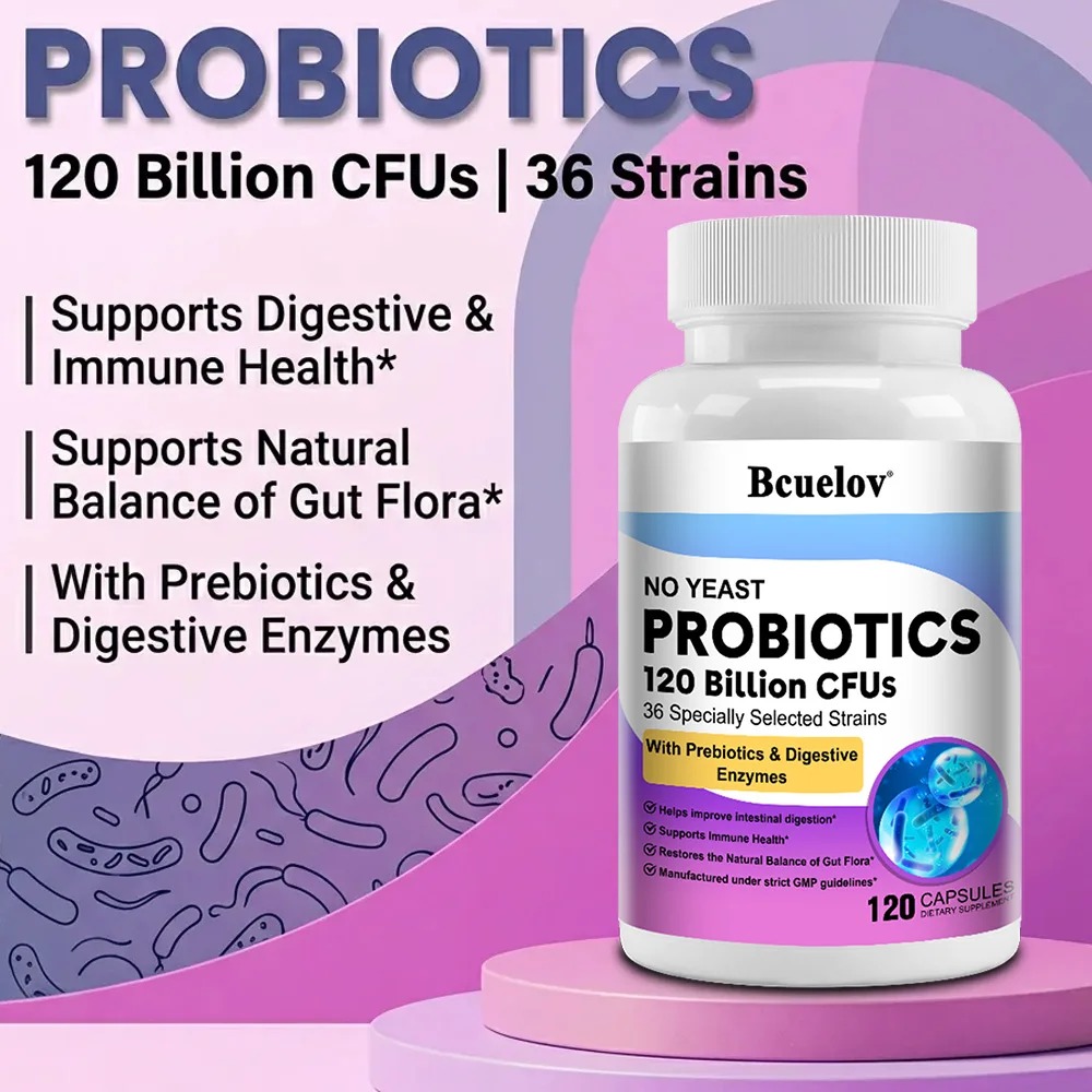 Organic Enzymes Probiotic Caps - Probiotic 60 Billion recension och pris